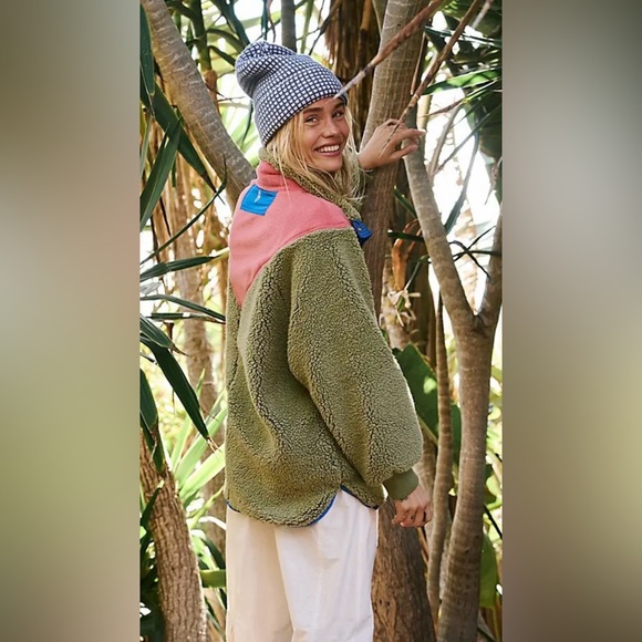 NWT FP Movement Fall To Rise Fleece Quarter Snap - Picture 1 of 4